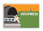 LA_Hollywood Observatory Fridge Magnet
