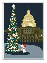 DC: Capitol Hill & Holiday: Blank Inside (1 card)
