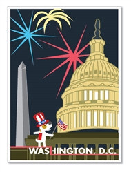 DC: 4th of July at Capitol Hill: Blank Inside (1 card)
