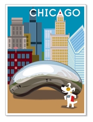 Chicago: The Bean: Blank Inside (1 card)