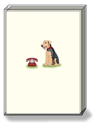 Airedale Note cards
