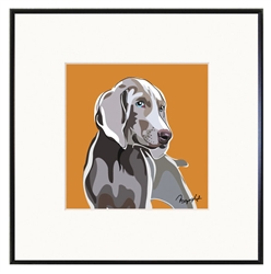 Weimaraner Art