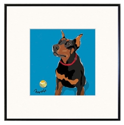 Doberman Art