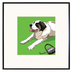 Saint Bernard Art