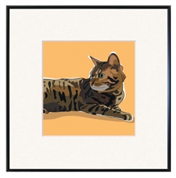 Bengal Cat Art
