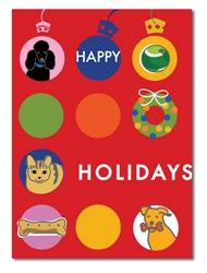 Ornaments Holiday Card