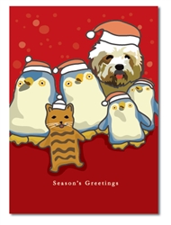 Animal Holiday Card
