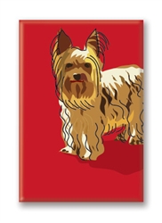 Yorkshire Terrier, Standing Fridge Magnet