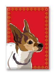 Rat Terrier Fridge Magnet