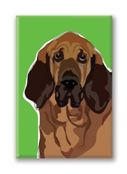 Bloodhound Fridge Magnet