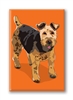 Welsh Terrier Fridge Magnet