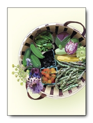 Vegetable Basket Card
