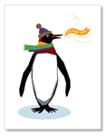 Penguin Thank you Card