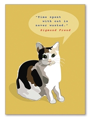 Cat Blank Card