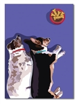 Jack Russell Terrier Welsh Corgi Thank you Card