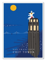 SF: Coit Tower: Blank Inside (1 card)