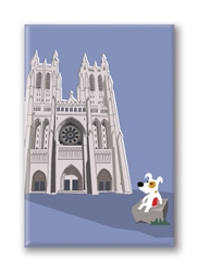 DC: National Cathedral, Fridge Magnet (1 QT)