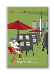 SF: Union Square: Fridge Magnet (NEW) (1 QT)