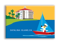 Catalina Bay Casino Fridge Magnet