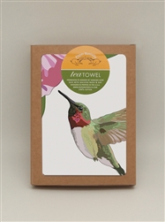 Humming Bird & Hibiscus TeaTowel